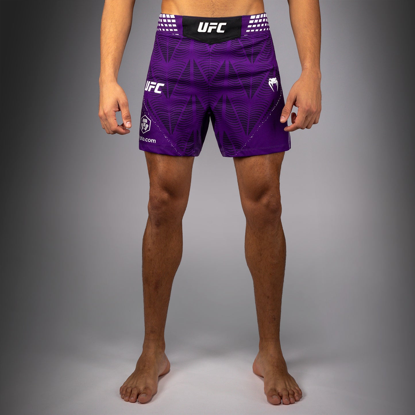 UFC Zenith by Venum Authentic Fight Night ショートフィットファイトショーツ メンズ - パープル