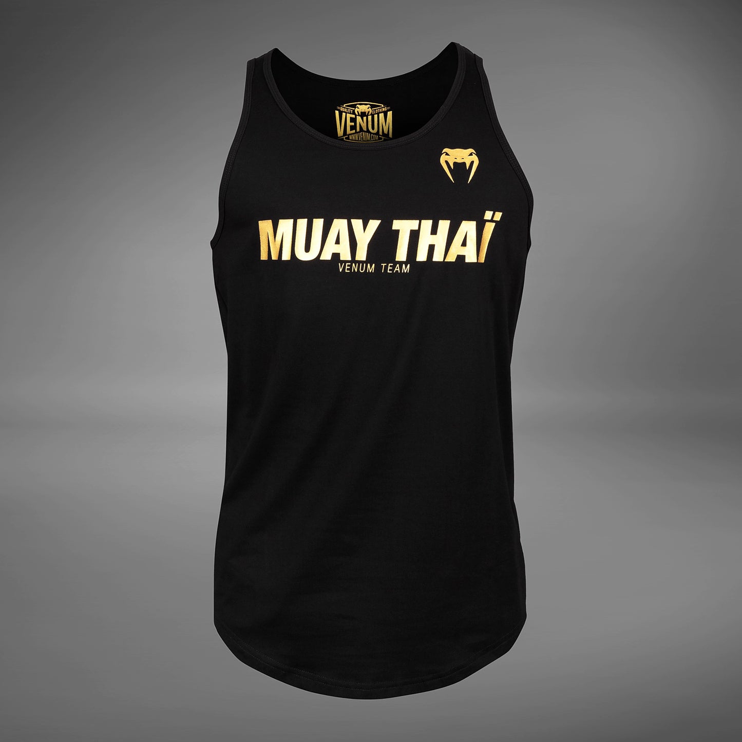 Venum Muay Thai VT タンクトップ - ブラック/ゴールド