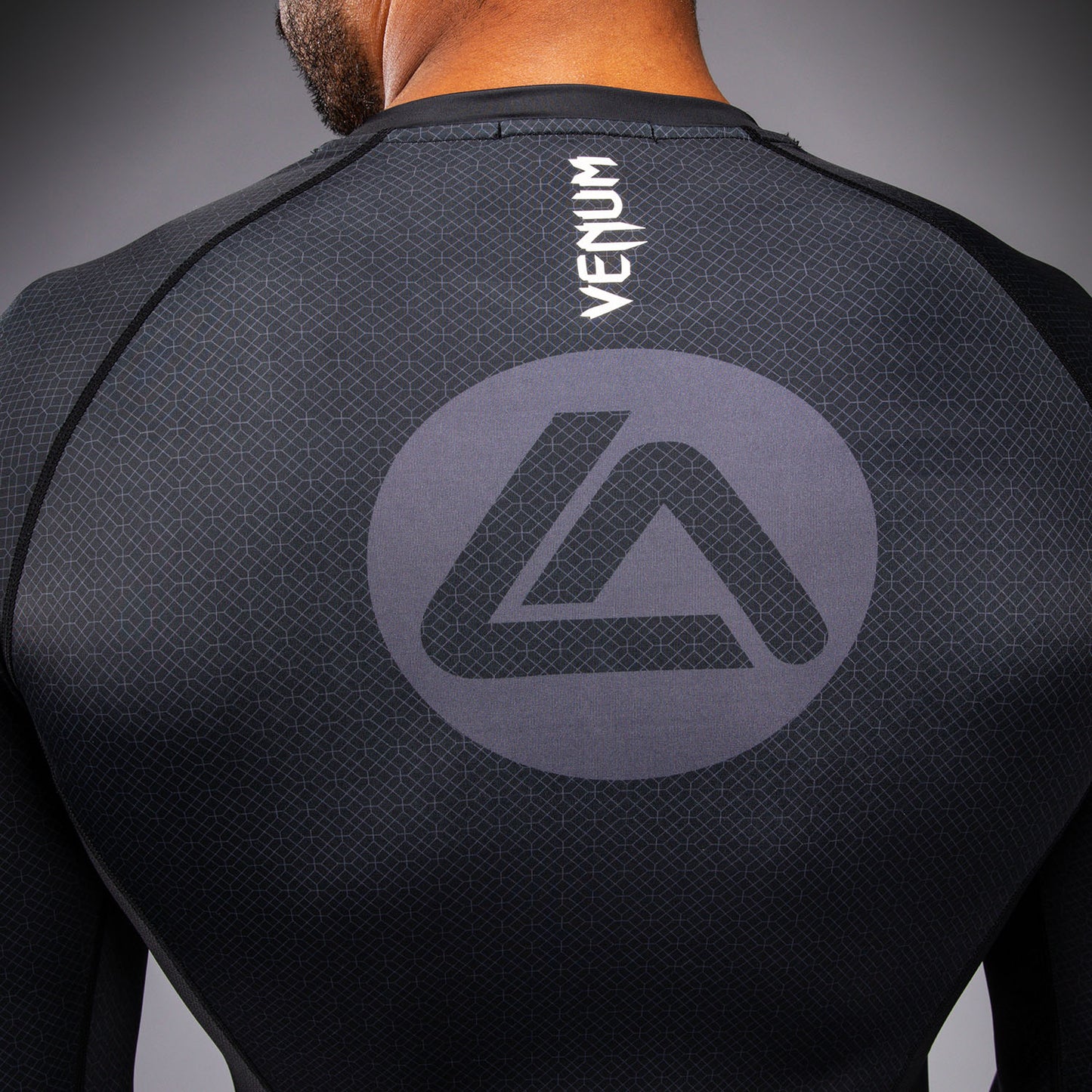 Venum x Roger Gracie Academy 長袖ラッシュガード - ブラック