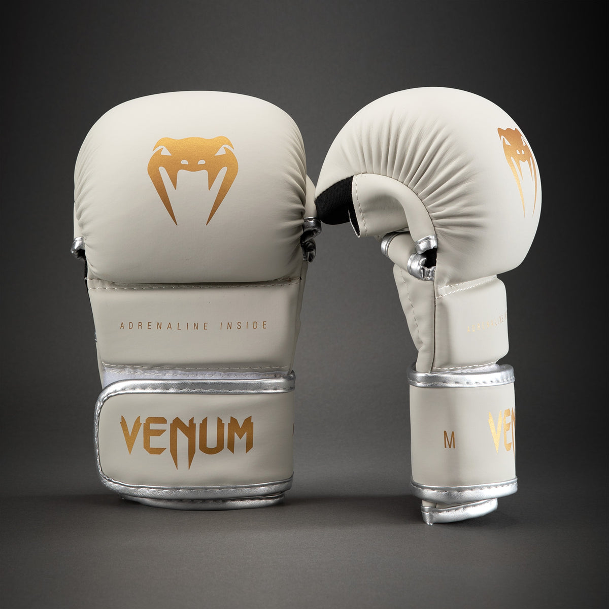 Venum Contender 1.5 スパーリンググローブ - アイボリー/ゴールド