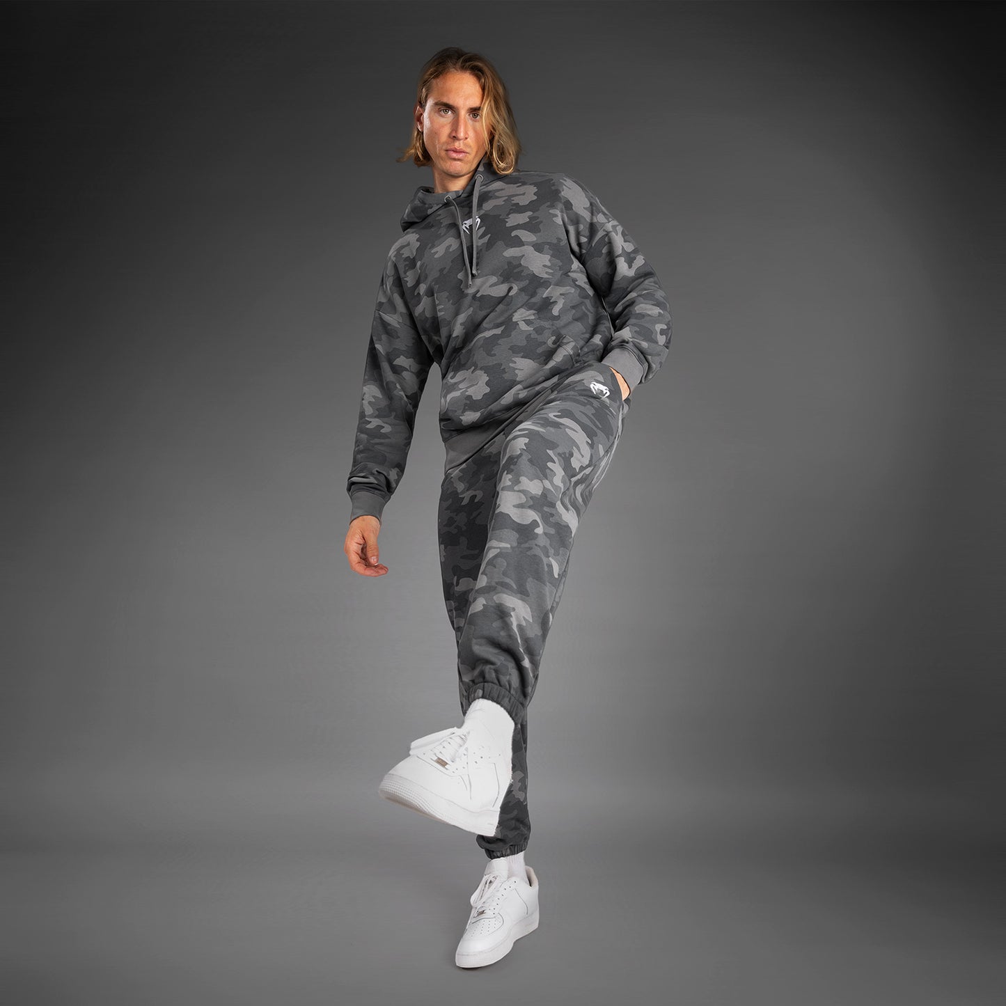 Venum Vortex XL Men's Hoodie - アントラシートカモ