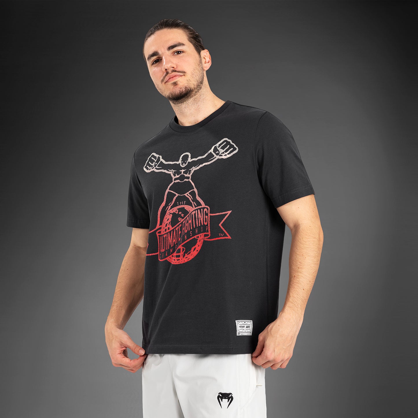 UFC by Venum Ulti-Man Tシャツ - グレー／レッド