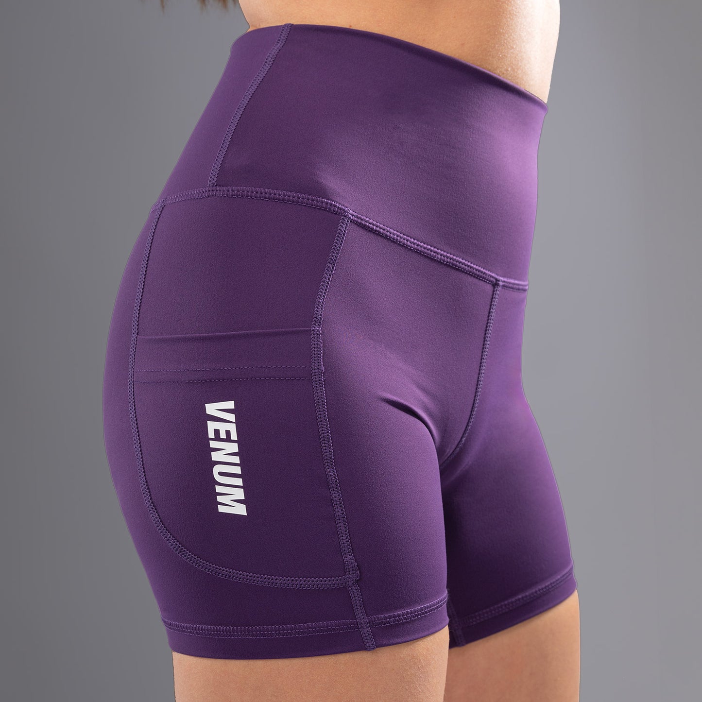 Venum Essential サイクリングパンツ レディース - ダークパープル