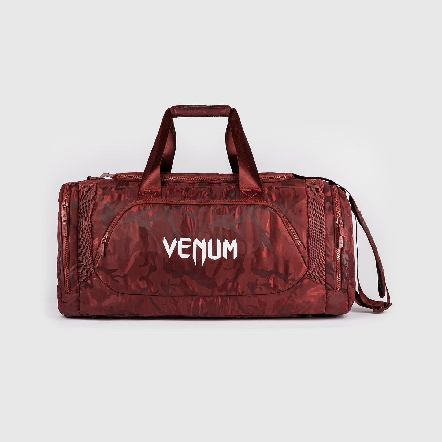 Venum Trainer Lite Sports Bag - カモフラージュ/バーガンディ