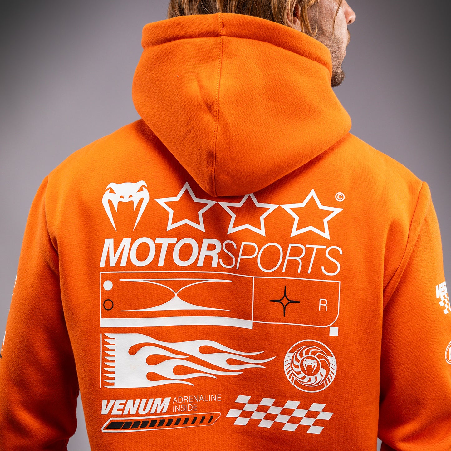 Venum Motorsport - タンジェリン フーディ