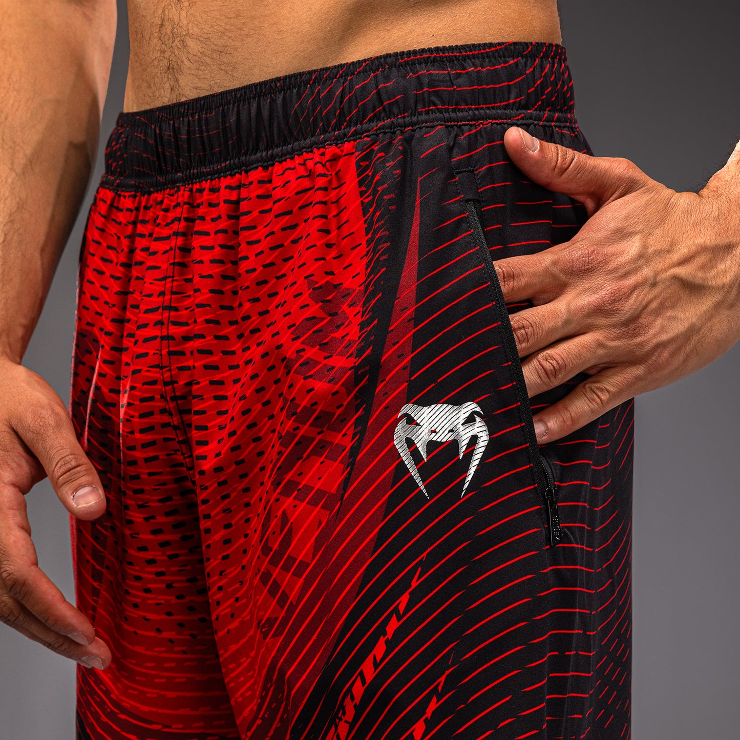 Venum Galactic 3.0 トレーニングショーツ - レッド/シルバー