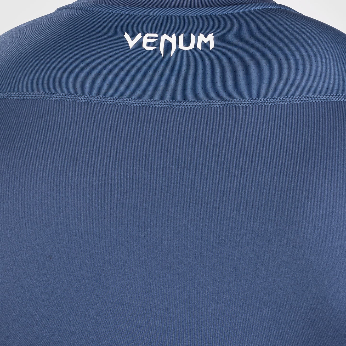 Venum Attack メンズ半袖ラッシュガード - ネイビーブルー
