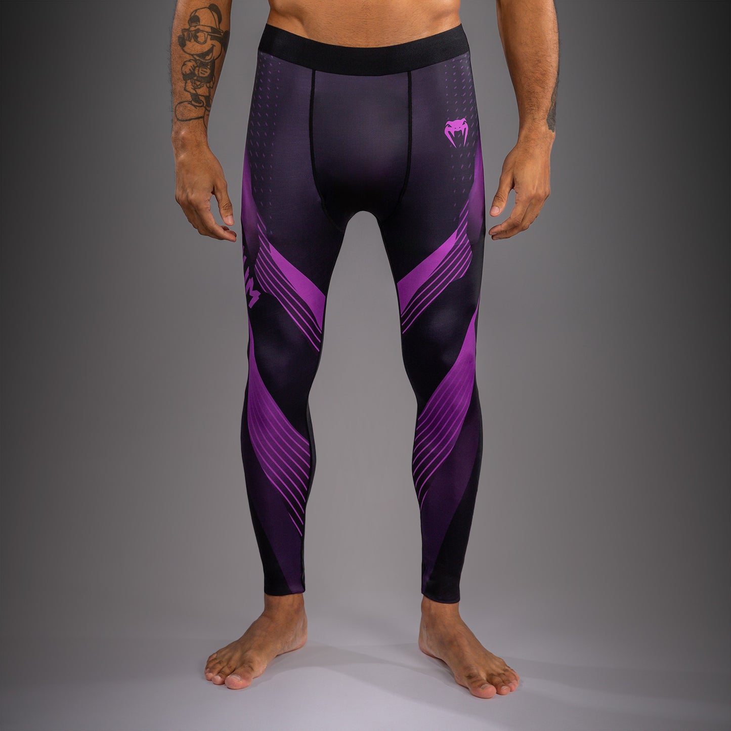 Venum No-Gi 6.0 スパッツ - ブラック/パープル