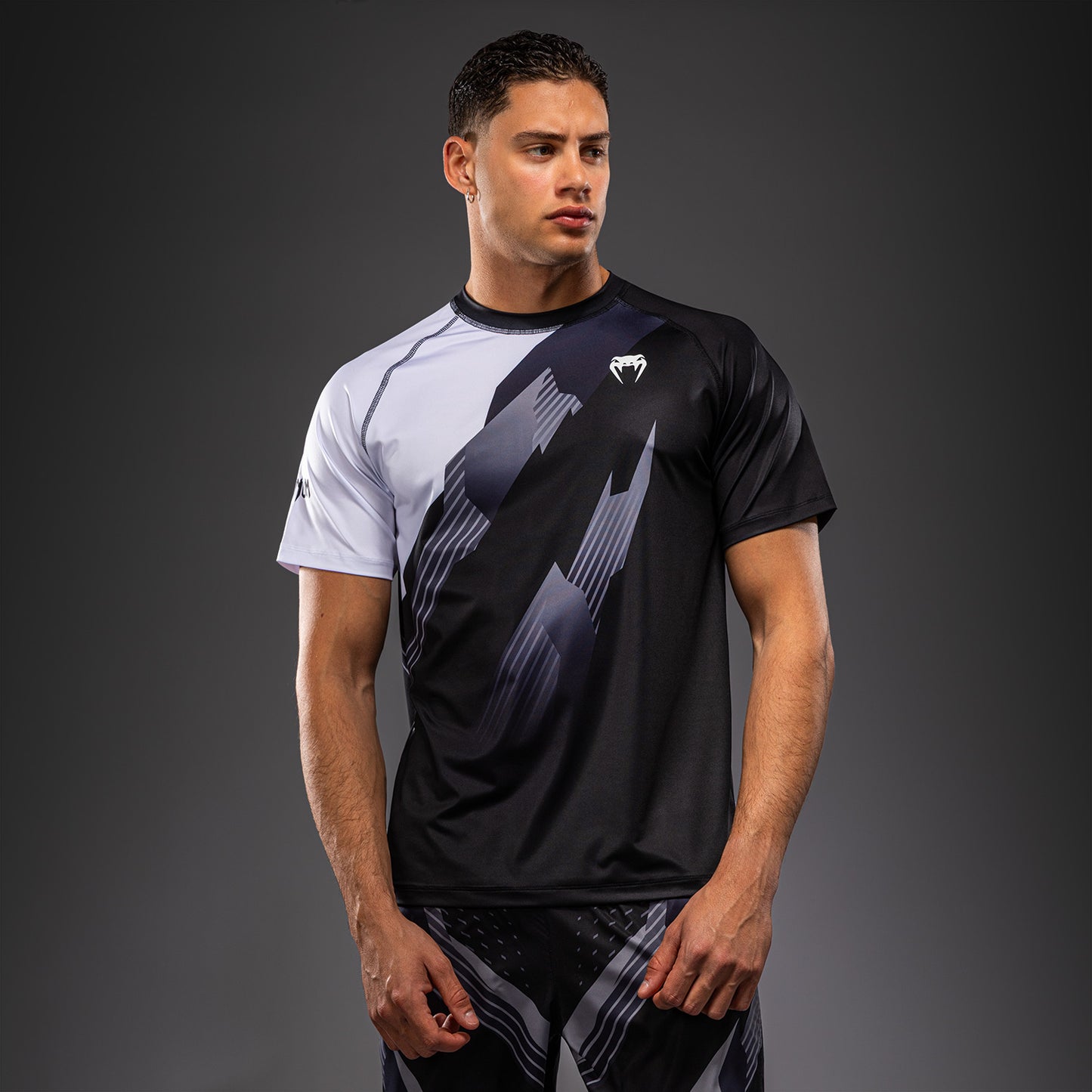 Venum No-Gi 6.0 ドライテック - ブラック/ホワイト