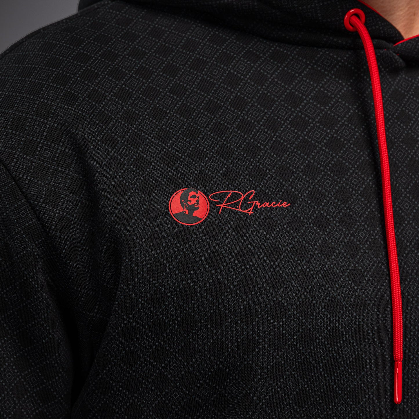 Venum x Roger Gracie Signature パーカー - ブラック/レッド