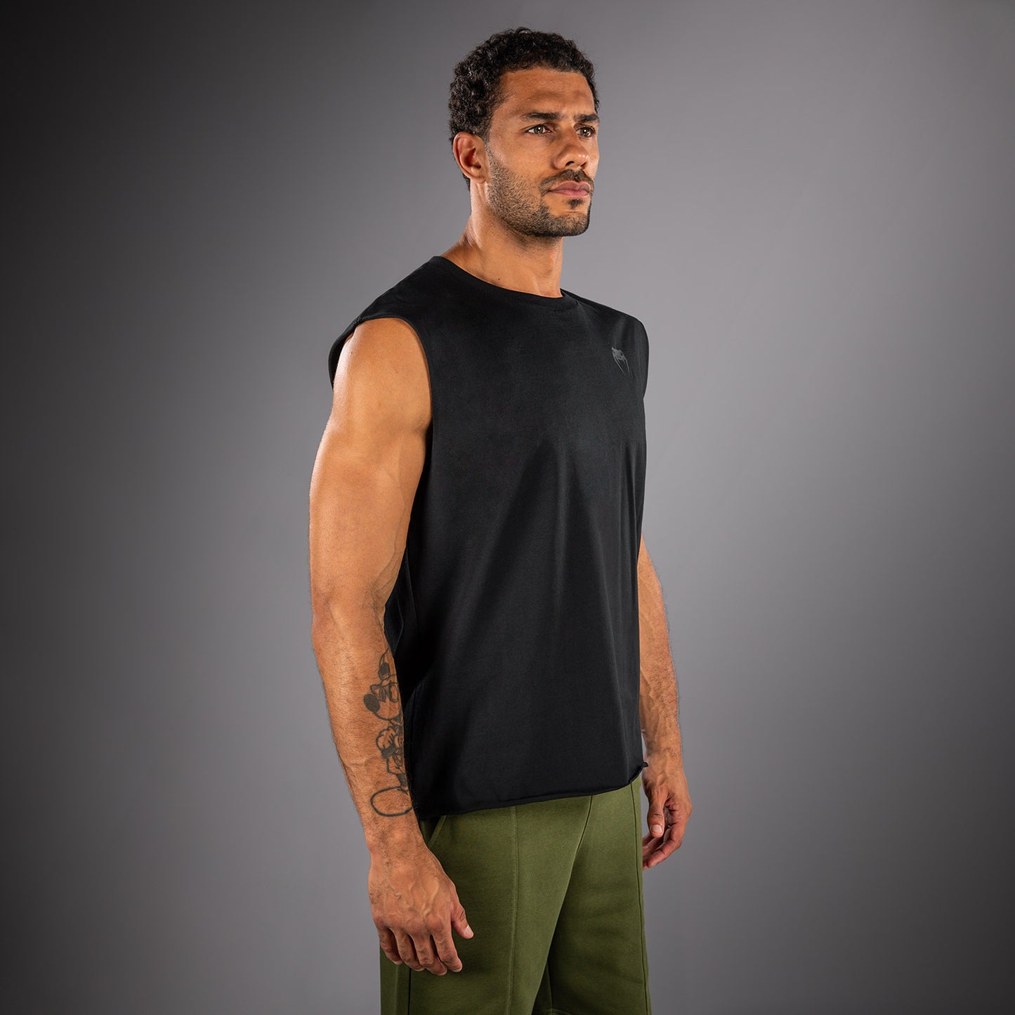 Venum Divide ノースリーブTシャツ - ブラック