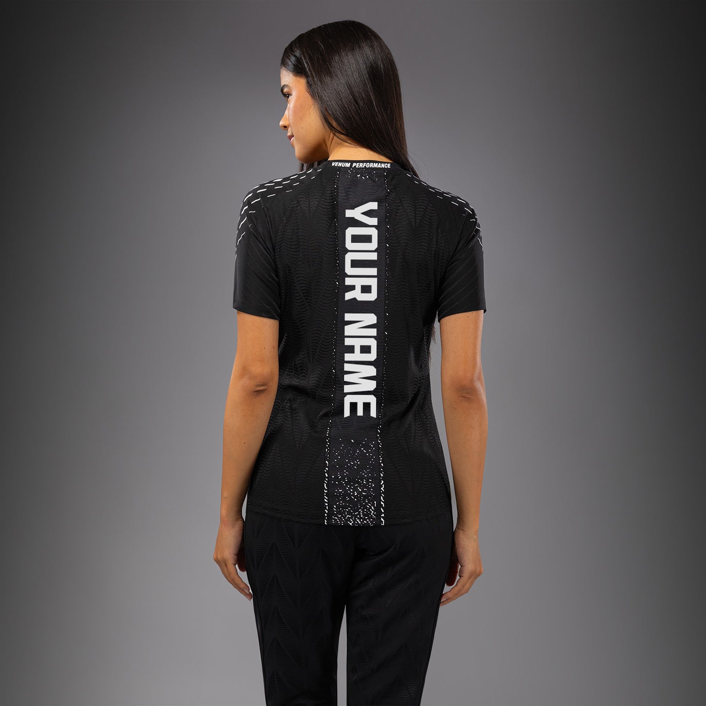 UFC Zenith by Venum Authentic Fight Night ウォークアウトジャージ オフィシャル レディース - ブラック