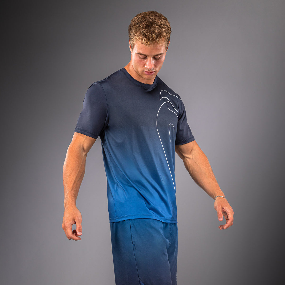 Venum Giant Shift ドライテックTシャツ - ダークネイビー/ブルー