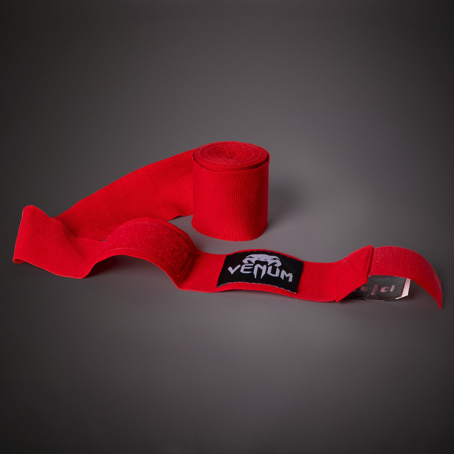 Venum Kontact Boxing ハンドラップ - レッド - 4.5m (180 in)