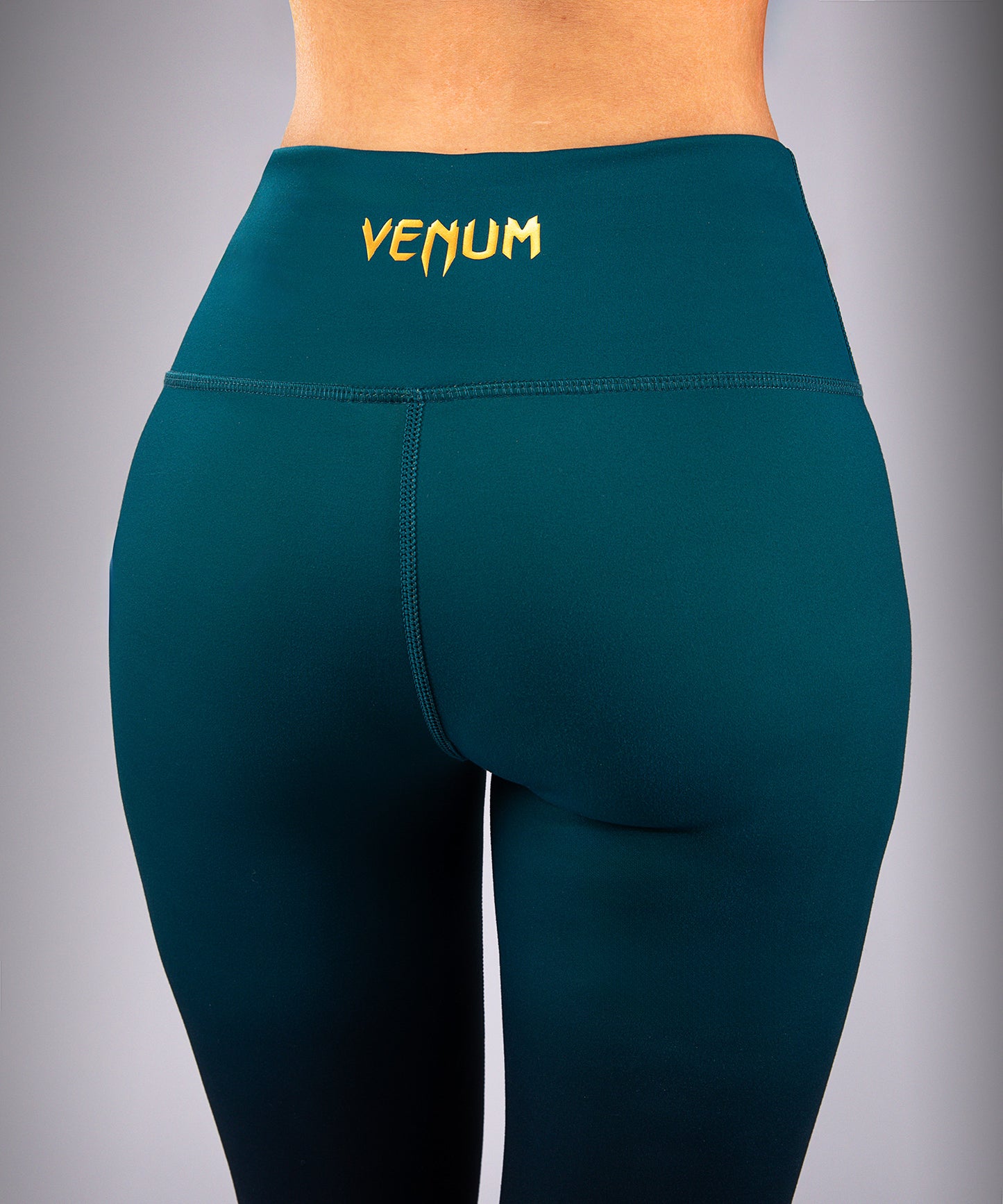Venum Tactical XT レディス・レギンス - ブラック／フォレストグリーン