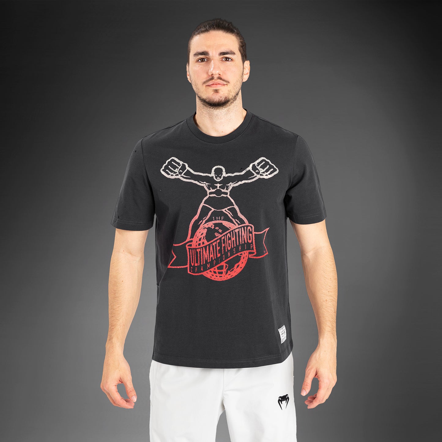 UFC by Venum Ulti-Man Tシャツ - グレー／レッド