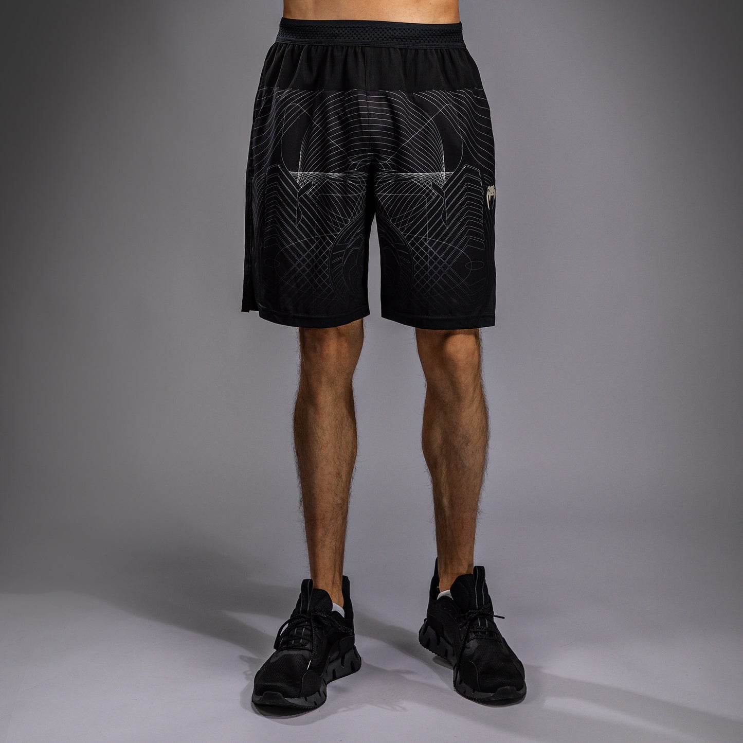 Venum G-Fit Air トレーニングショーツ メンズ - ディープブラック/デザートサンド
