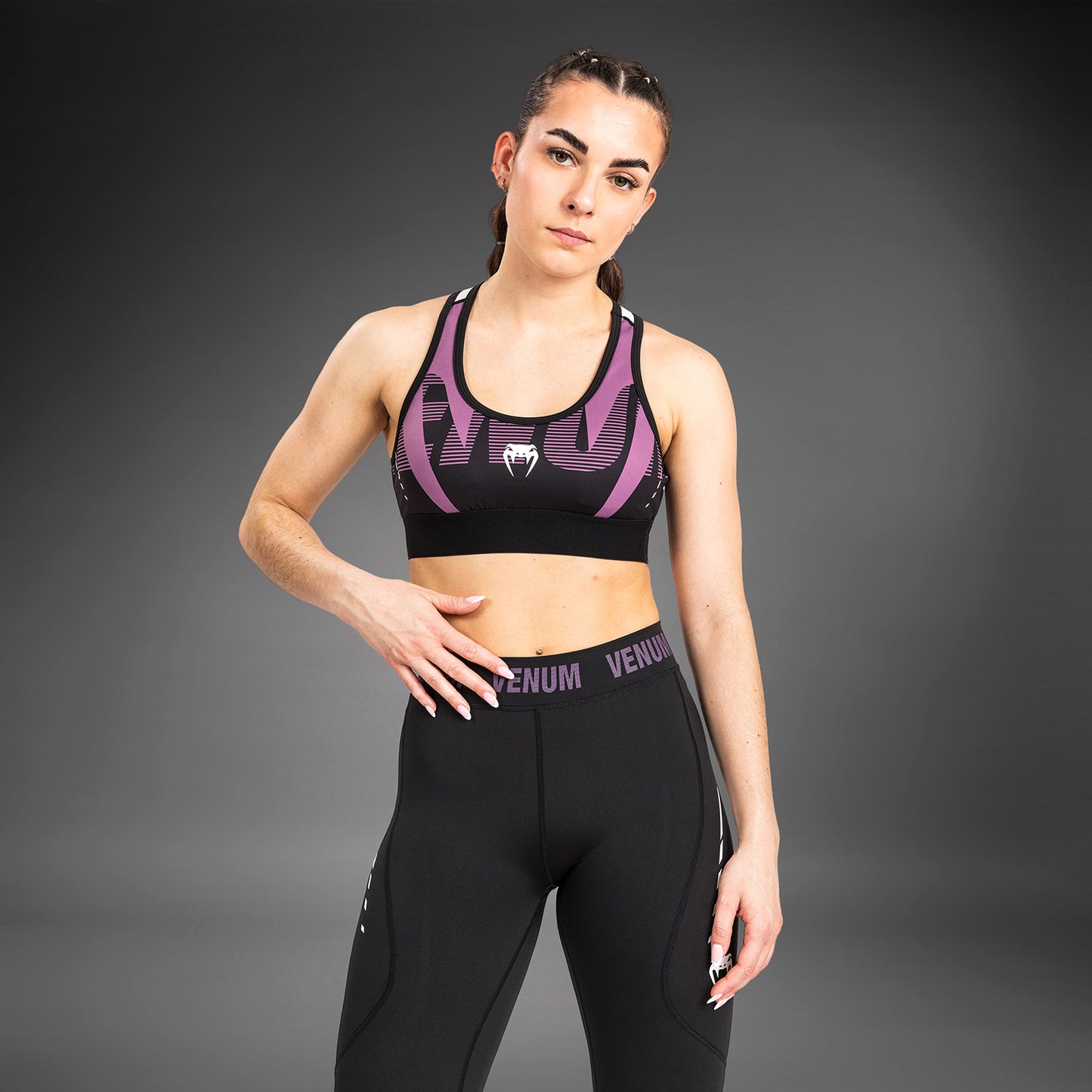 Venum Adrenaline 女性用スポーツブラ - Purple