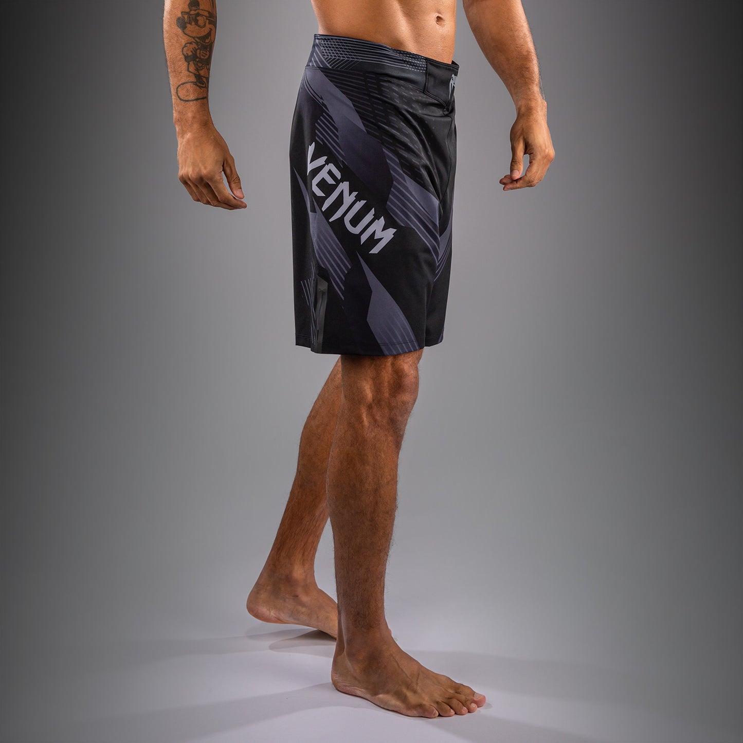 Venum No-Gi 6.0 ファイトショーツ - ブラック/グレー