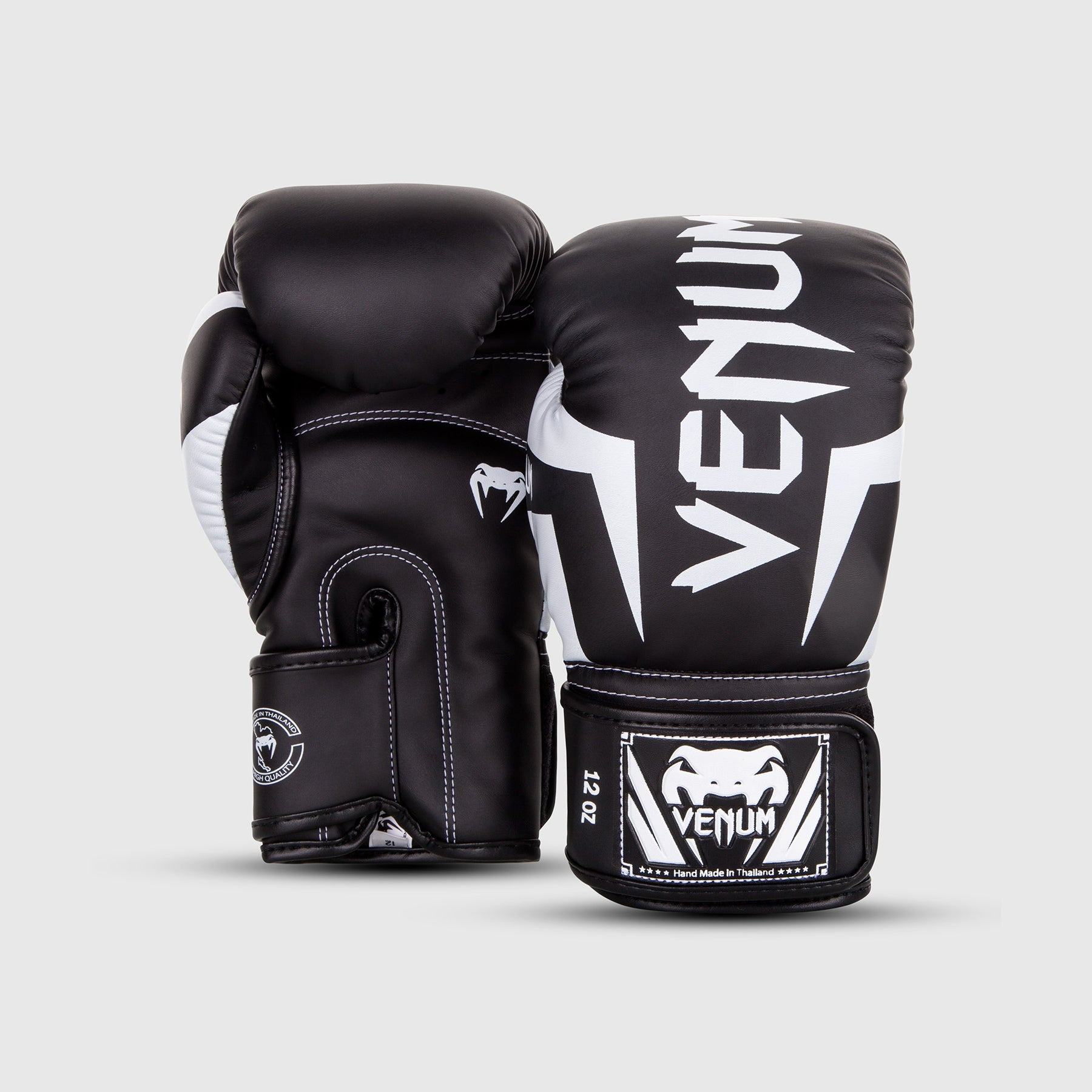 Venum Elite Evo ボクシンググローブ - グレー/ホワイト – Venum