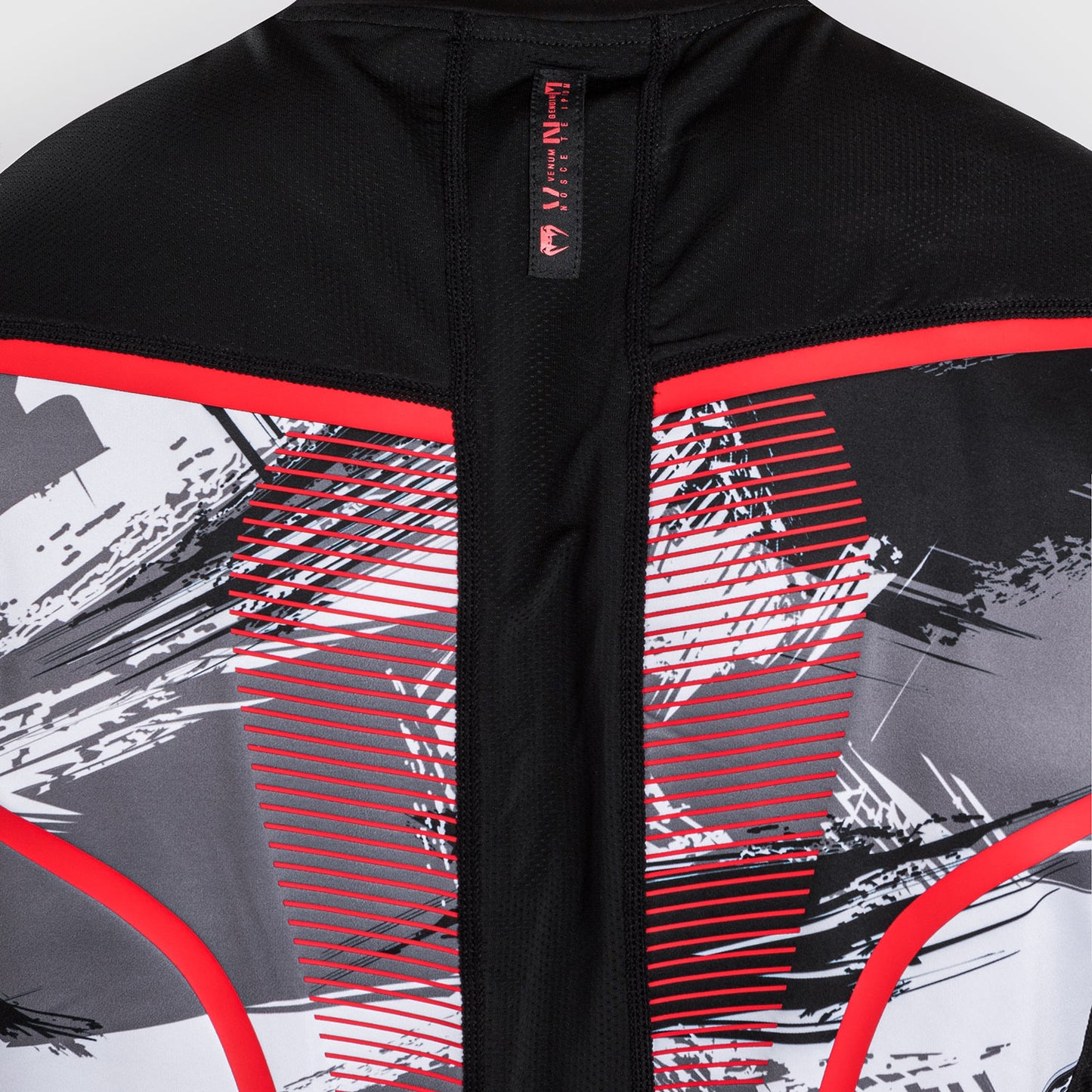 Venum Electron 3.0 ドライテックTシャツ - グレー／レッド