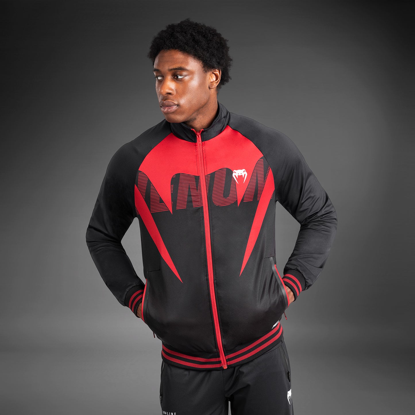 Venum Adrenaline メンズ トラック ジャケット - Red