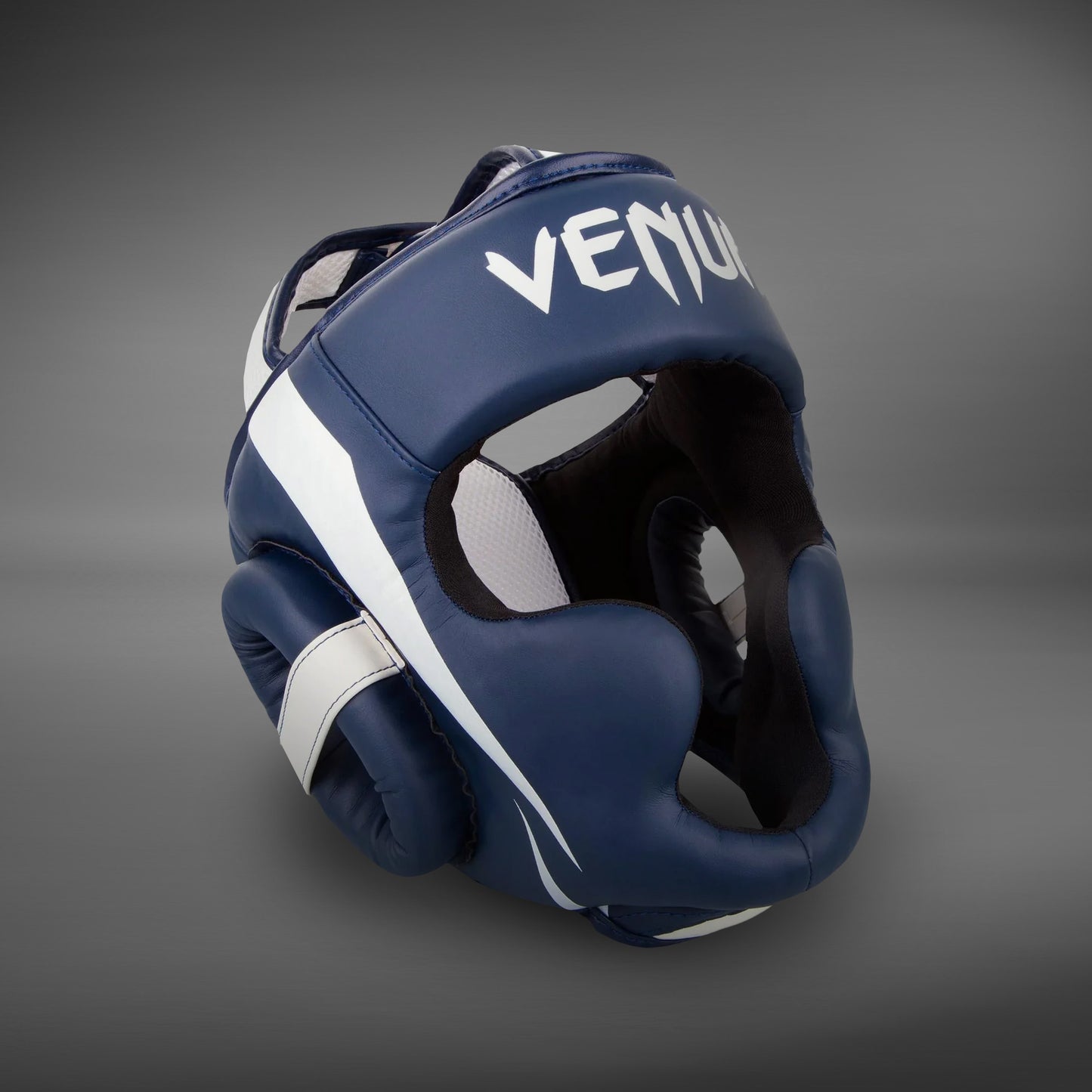 Venum Elite ヘッドギア – ホワイト/ブルー