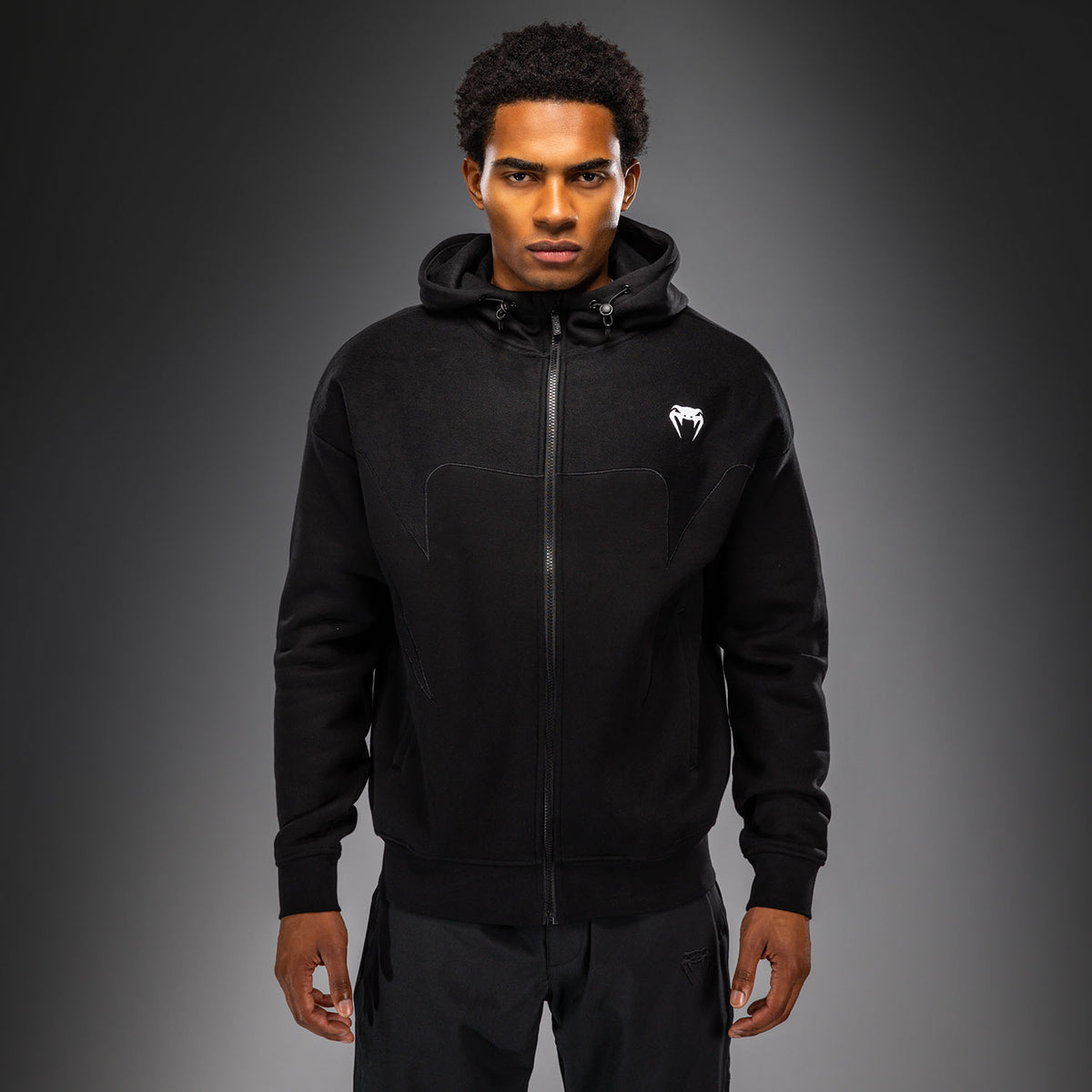 Venum Attack Fleece & Weave トラックジャケット - ブラック