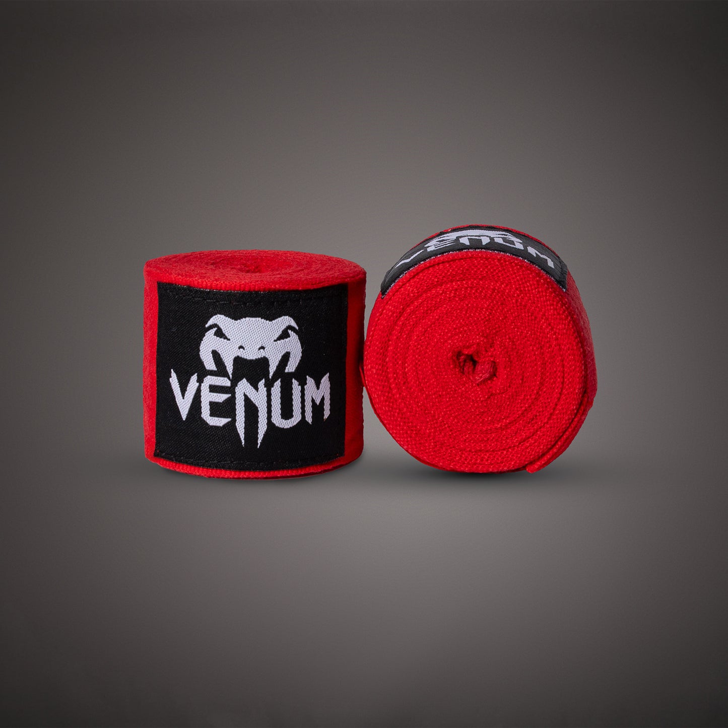 Venum Kontact Boxing ハンドラップ - レッド - 4.5m (180 in)