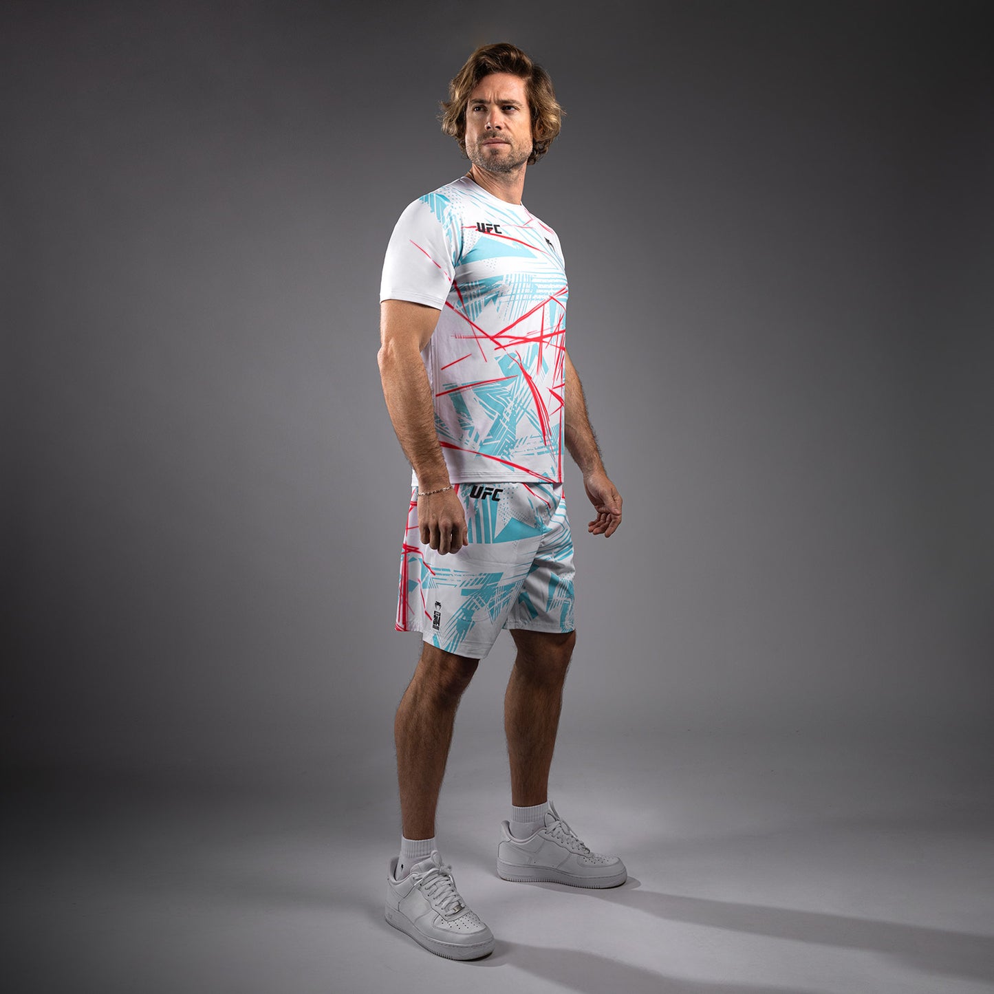 UFC Fusion By Venum Miami Edition Fight Week メンズ ドライテックTシャツ - ホワイト