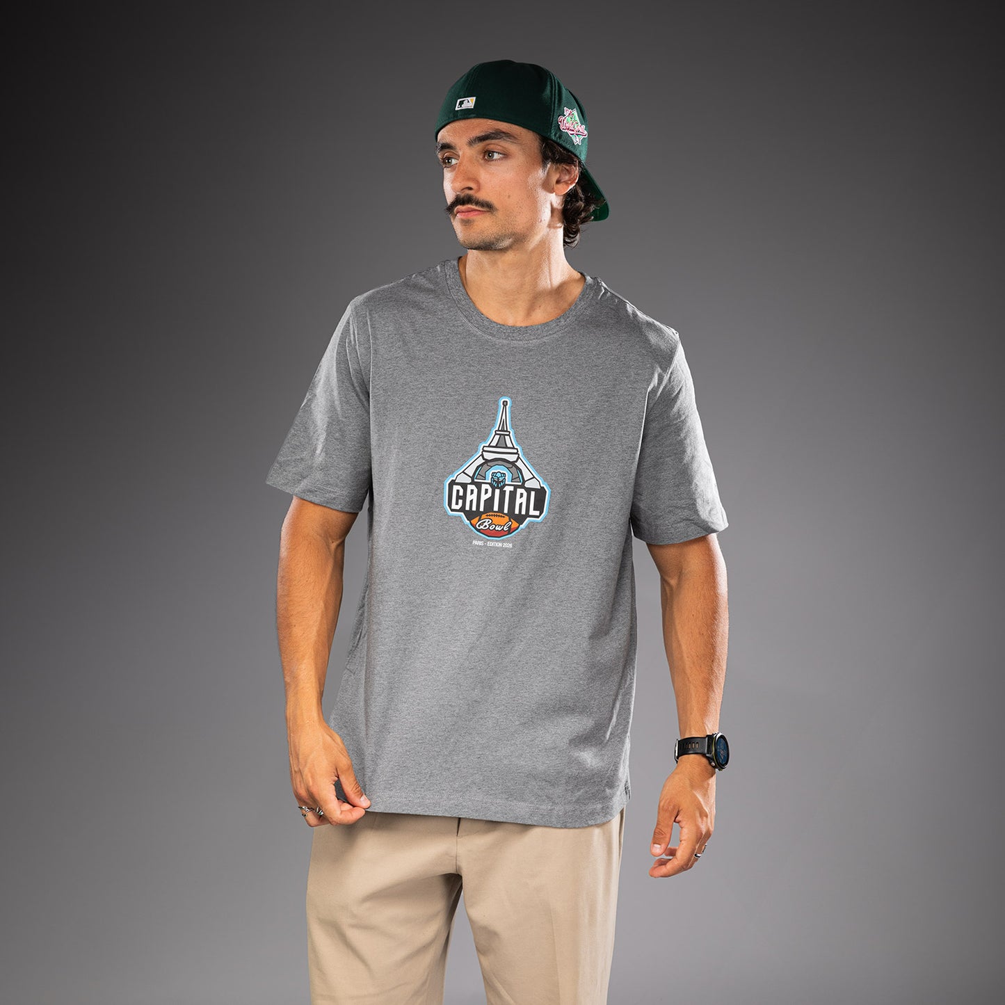 Venum X Capital Bowl Tシャツ – グレー