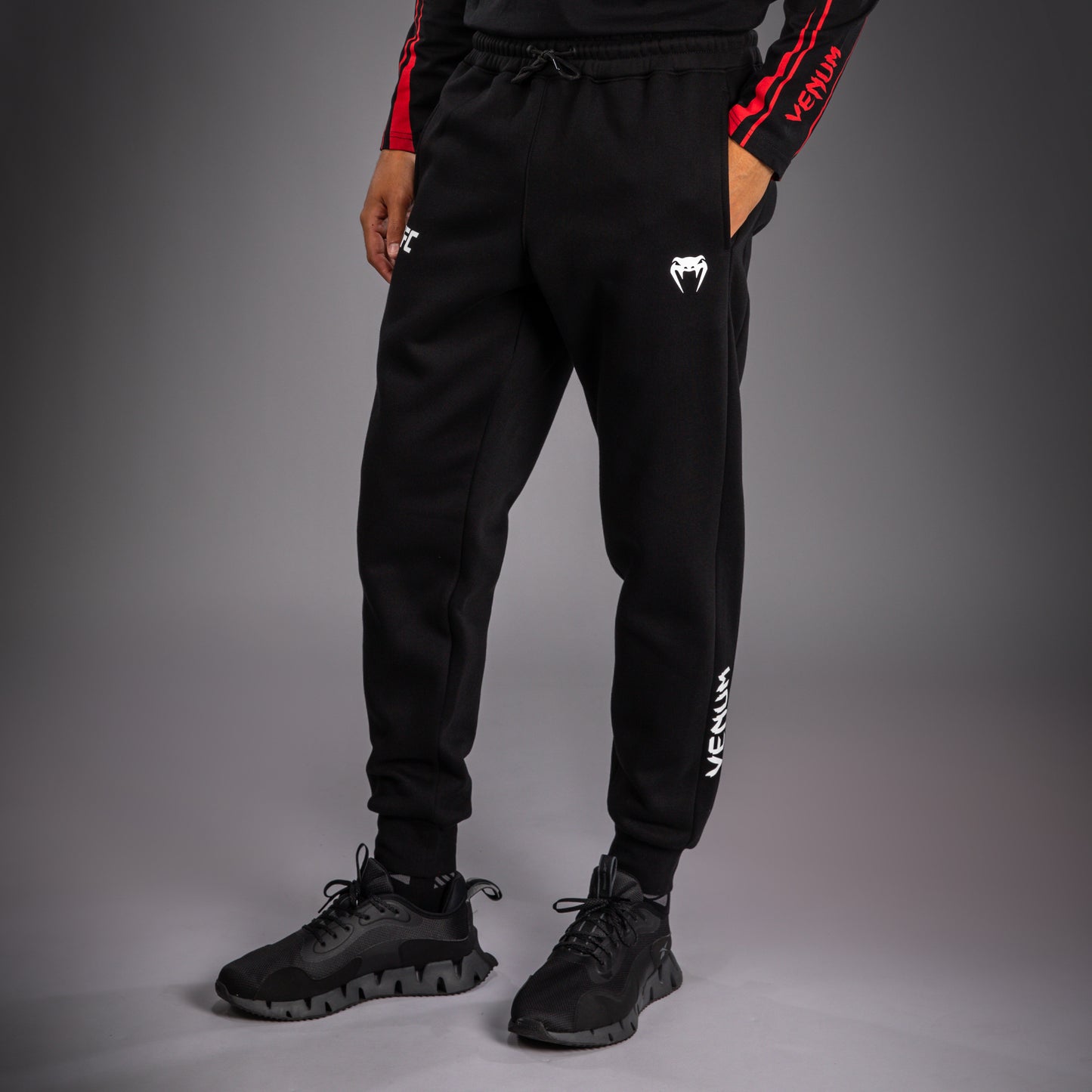 Venum UFC Unity by Venum Authentic Fight Week メンズ コットンパンツ - ブラック