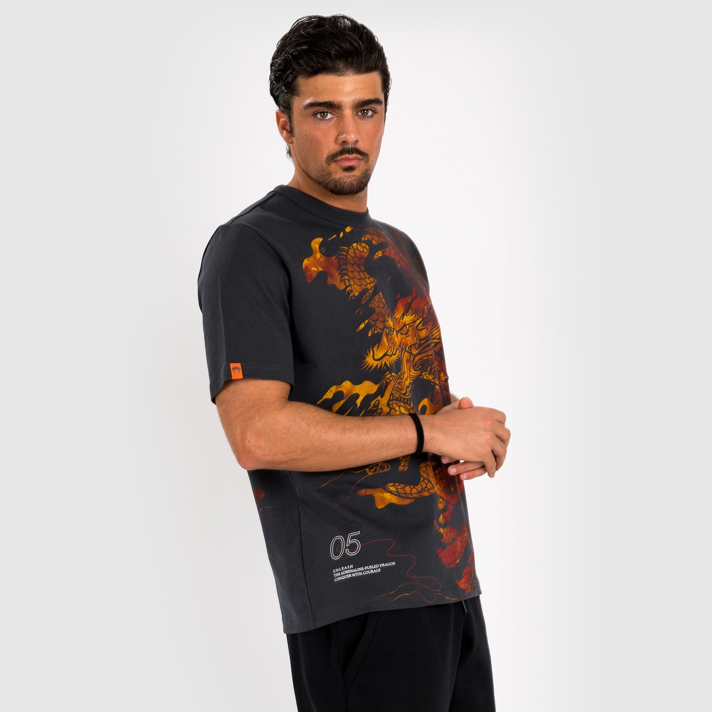 Venum Dragon’s Flight メンズTシャツ - ボルケーノ・レッド