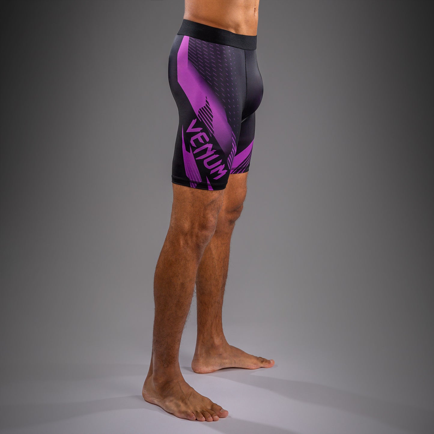 Venum No-Gi 6.0 コンプレッションショーツ - ブラック/パープル