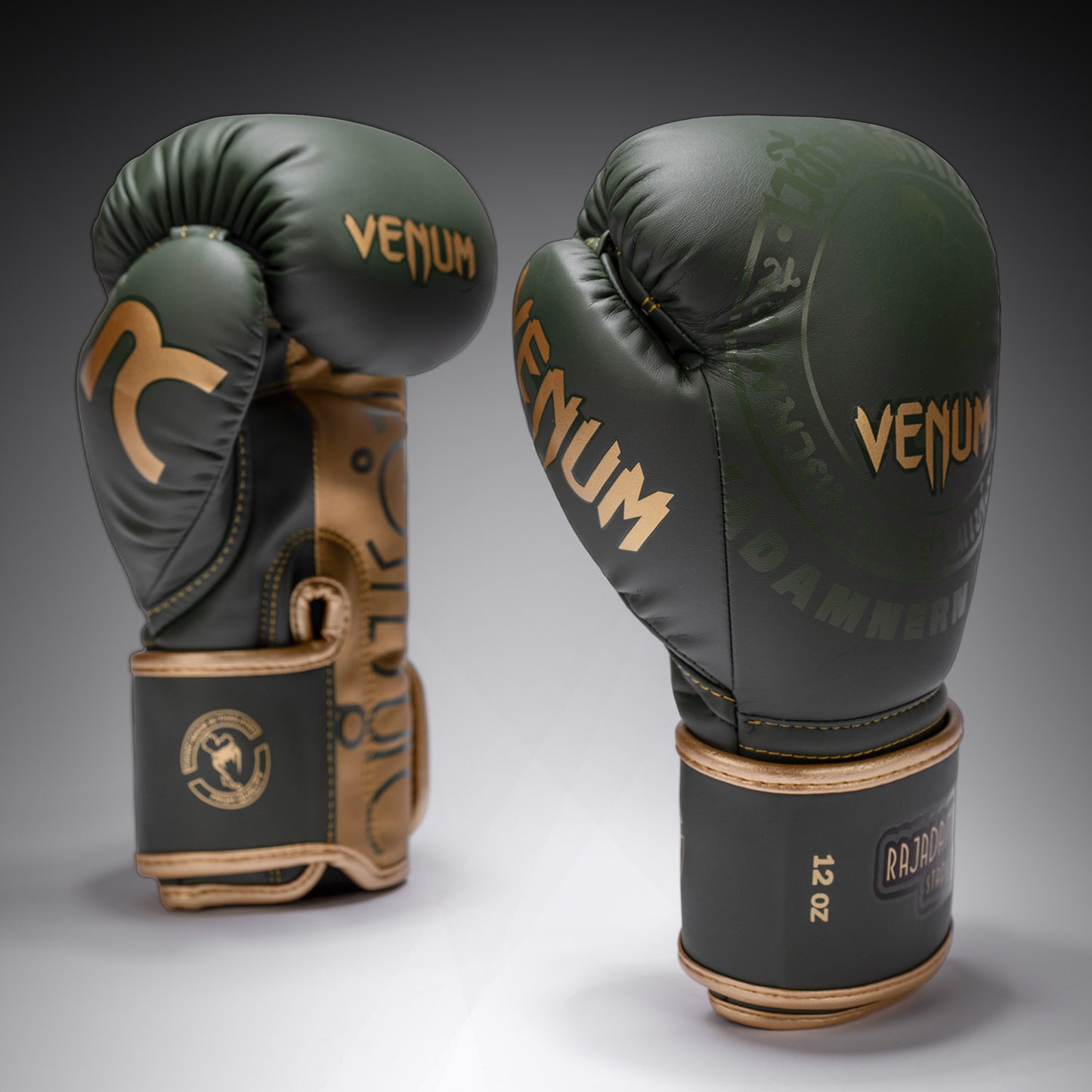 Venum x Rajadamnern ボクシンググローブ - ミリタリーグリーン