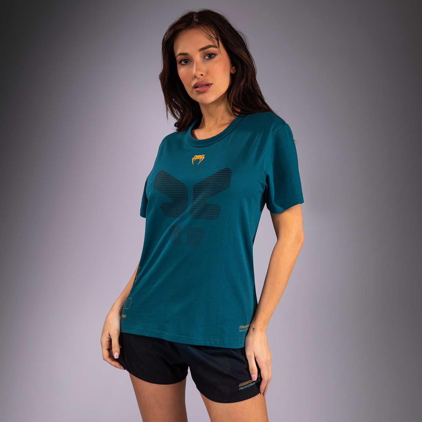 Venum Tactical XT Tシャツ - ブラック/フォレストグリーン