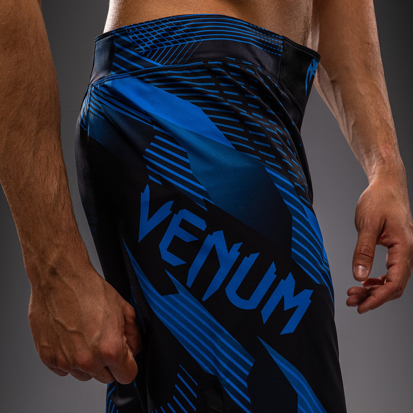 Venum No-Gi 6.0 ファイトショーツ - ブラック/ブルー