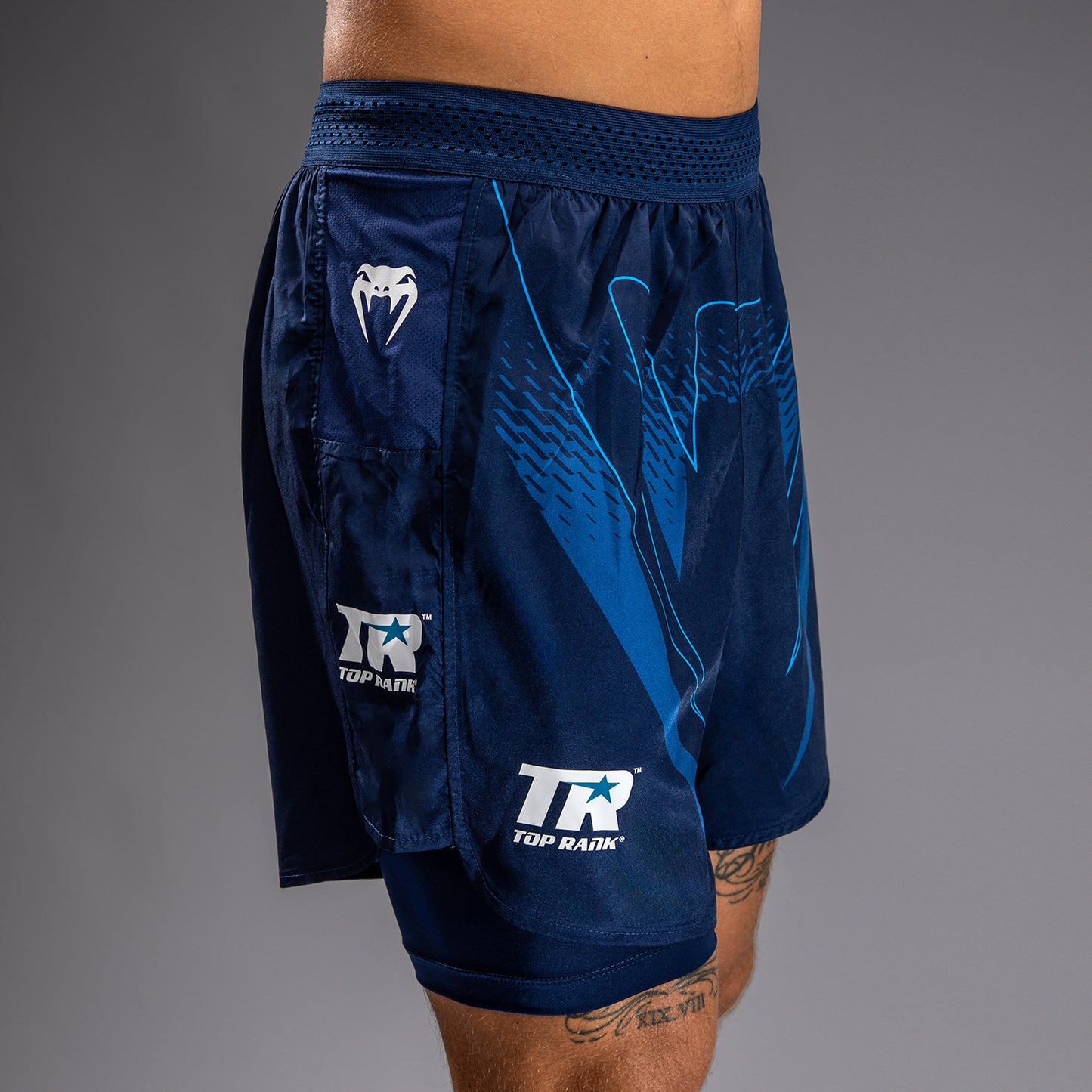 Venum x Top Rank Original メンズ トレーニングショーツ - ネイビーブルー