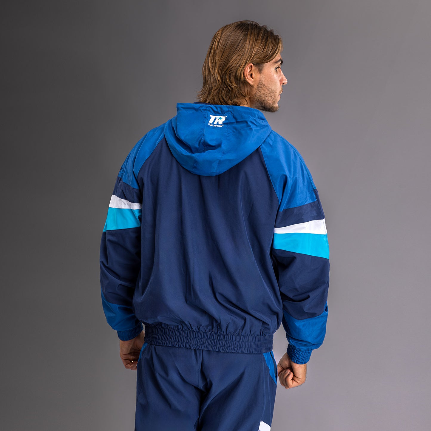 Venum x Top Rank Original メンズ フーディ付きトラックジャケット - ネイビーブルー