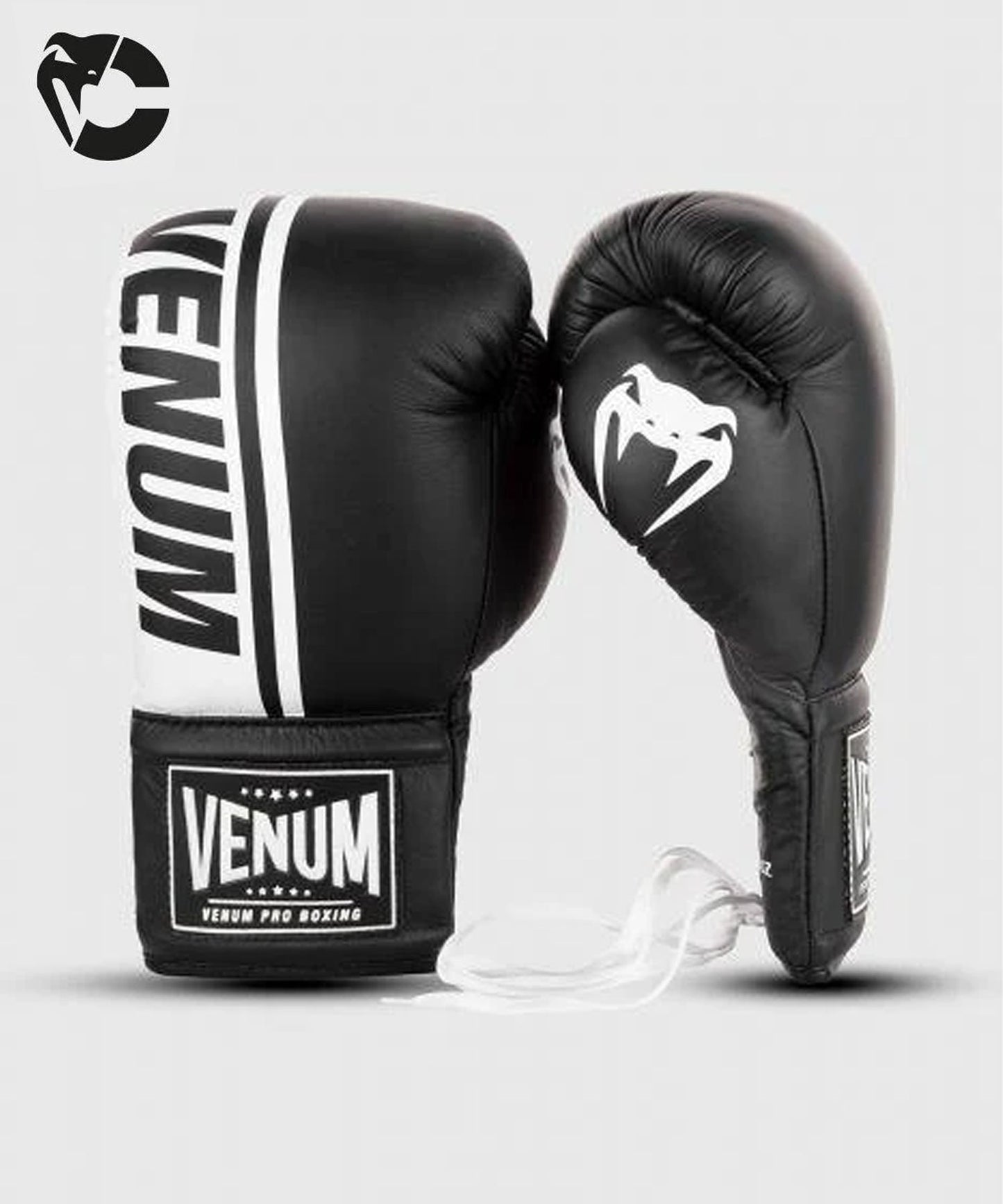 VENUM カスタム・シールド・プロ・ボクシング（シューレース付き