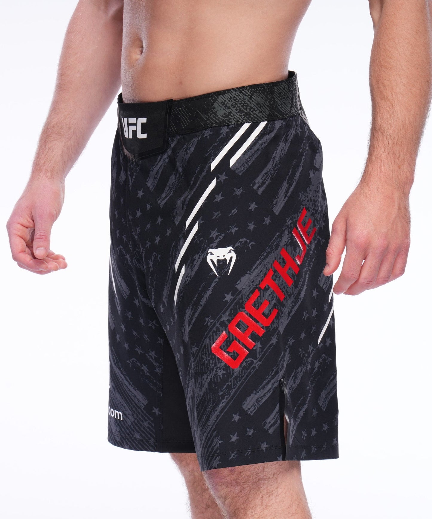 UFC Unrivaled by Venum Justin Gaethje 男性 ファイトショーツ - ブラック
