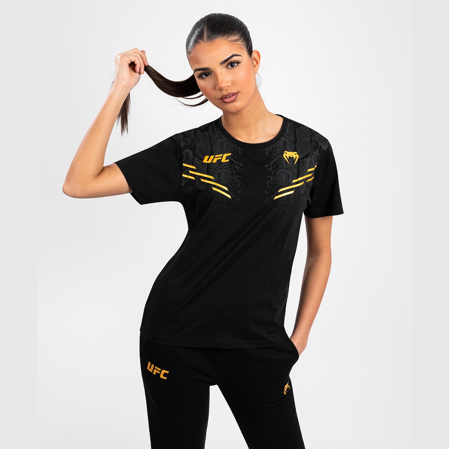 UFC Adrenaline by Venum Replica 女性用半袖Tシャツ - Champion