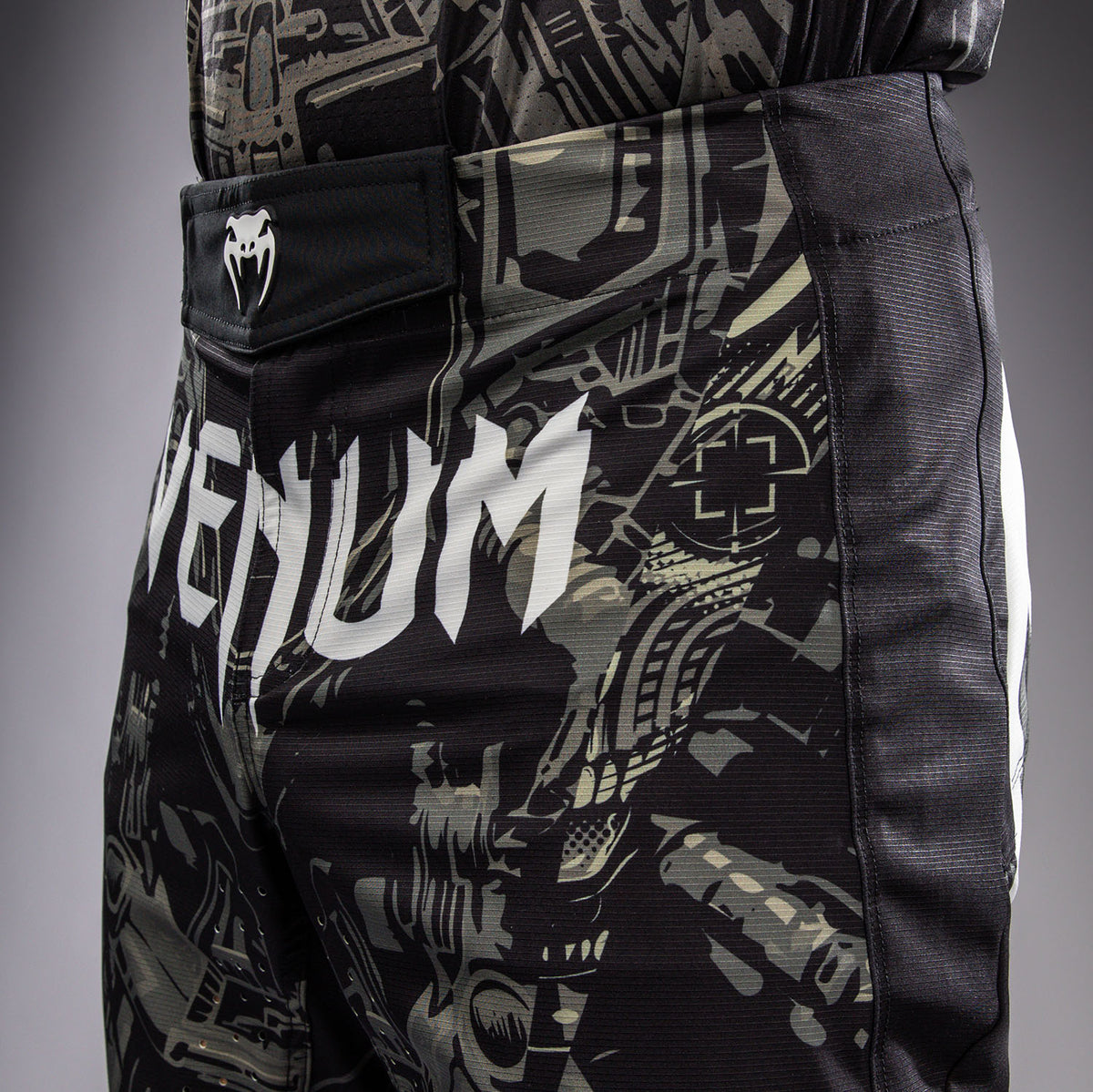 Venum MX Elite モトクロスパンツ - ブラック/サンド