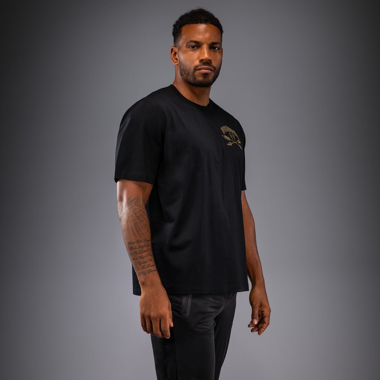 Venum Wolf Atak Tシャツ – ブラック/グレー