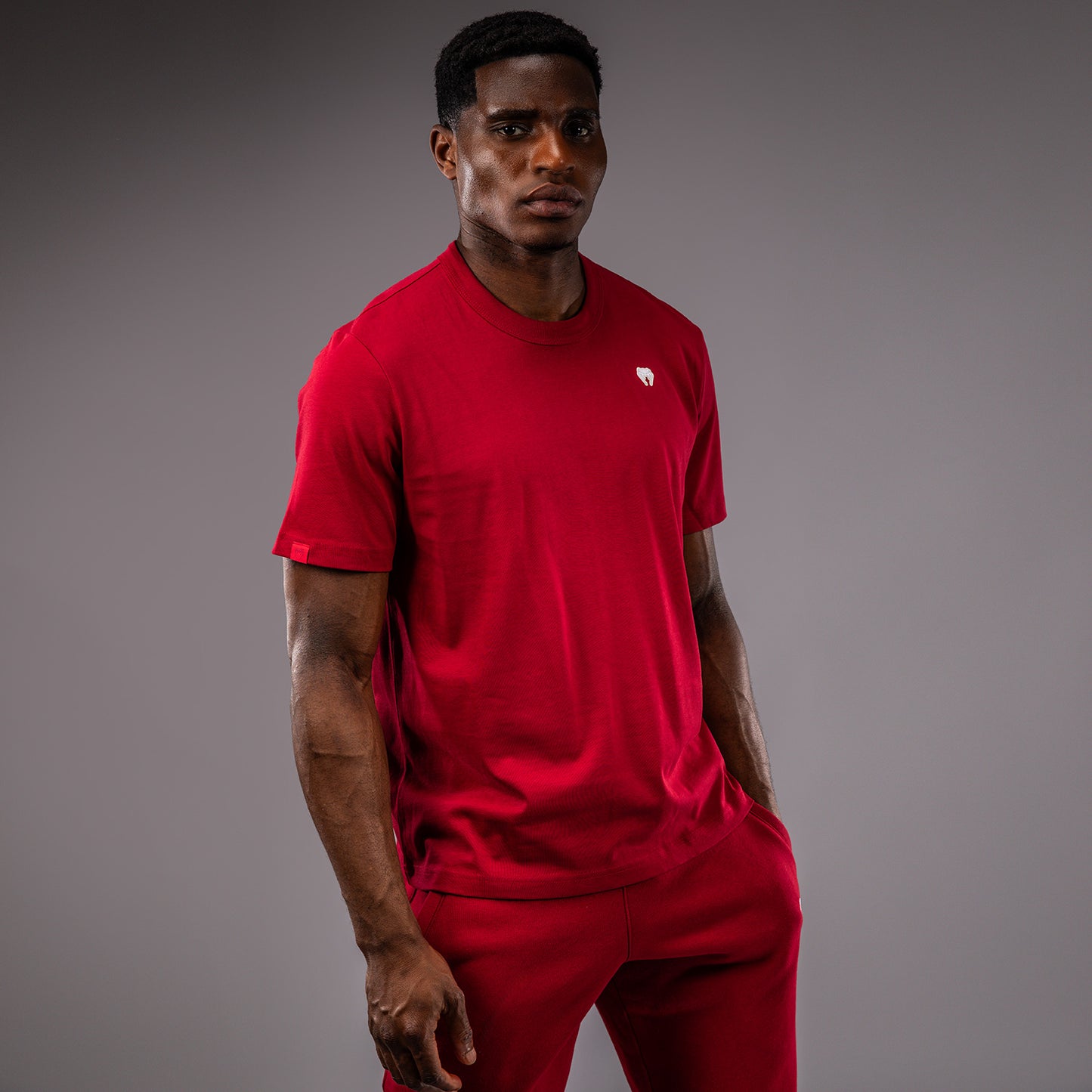 Venum Silent Power T-Shirt - チェリー レッド