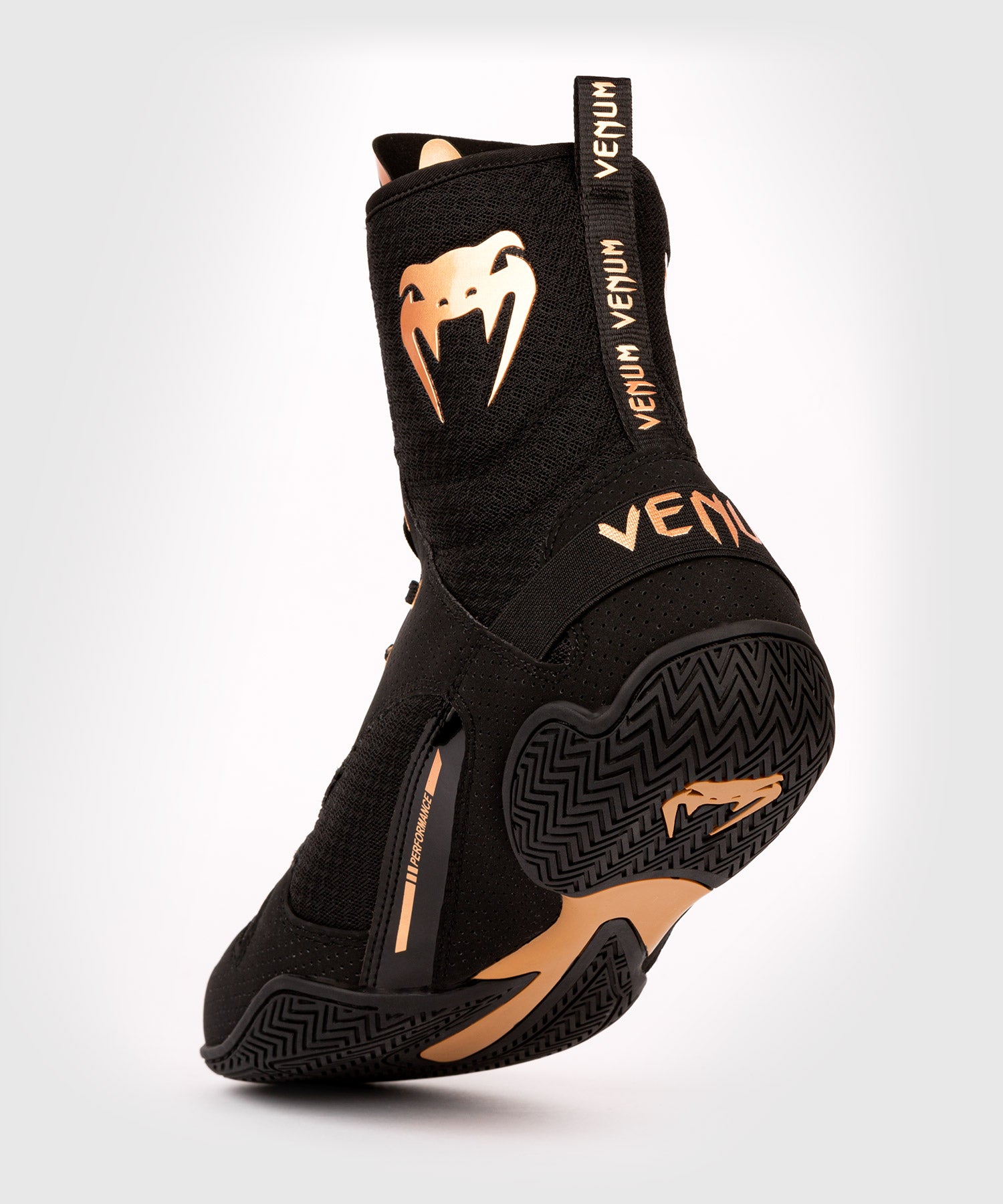 Venum Elite ボクシングシューズ - ブラック/ブロンズ – Venum 日本