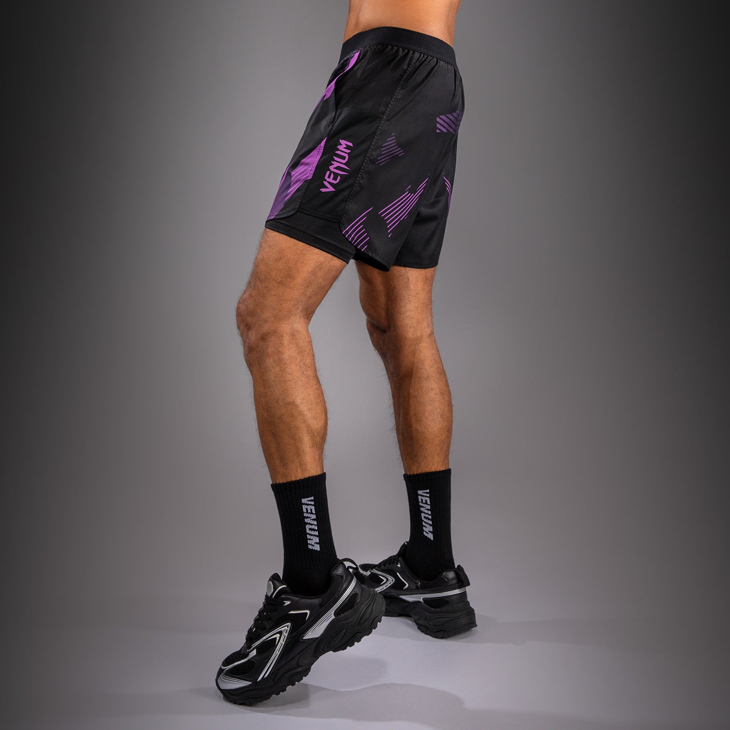 Venum No-Gi 6.0 トレーニングショーツ - ブラック/パープル