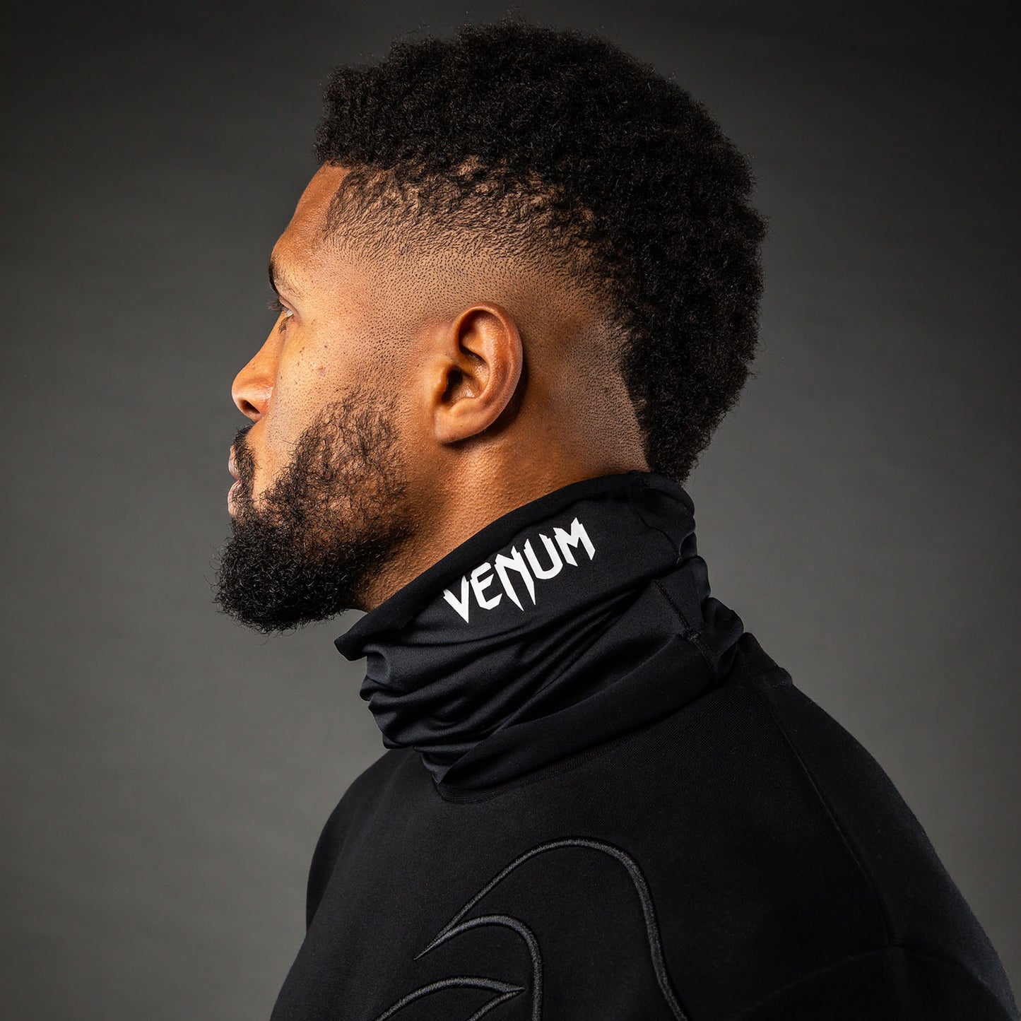 Venum MX Basics ネックゲイター - ブラック/ホワイト