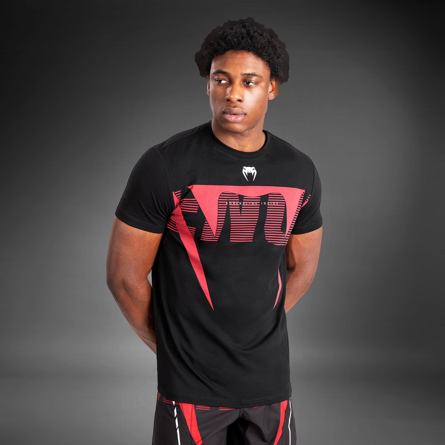 Venum Adrenaline メンズ半袖Tシャツ - Red