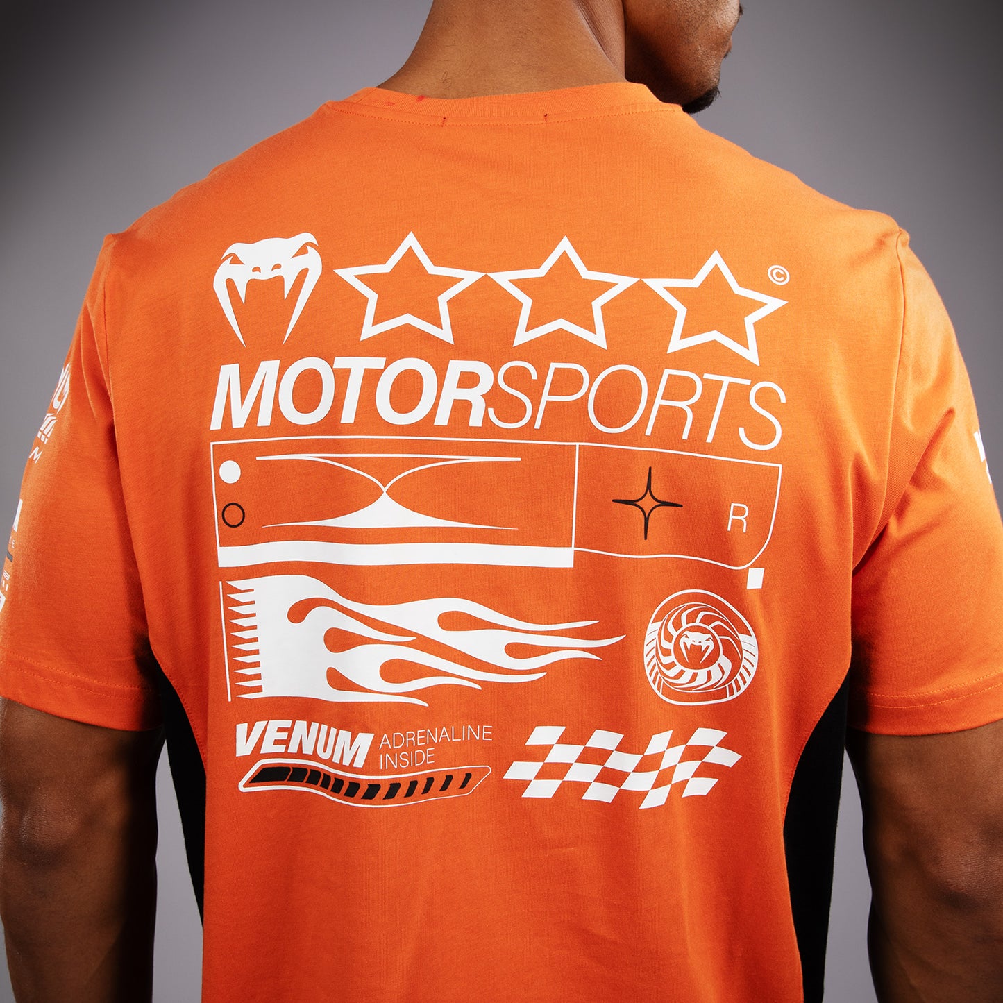 Venum Motorsport - タンジェリン Tシャツ